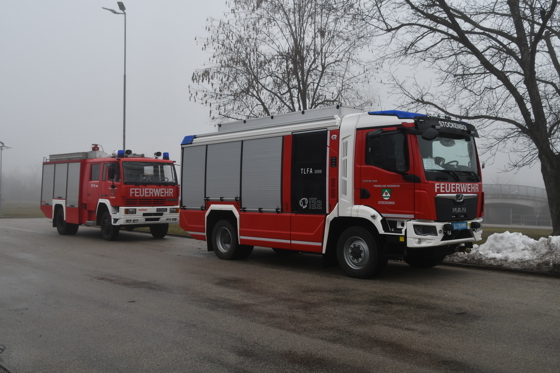 Klagenfurt versank im Nebel unser TLFA 3000 strahlte