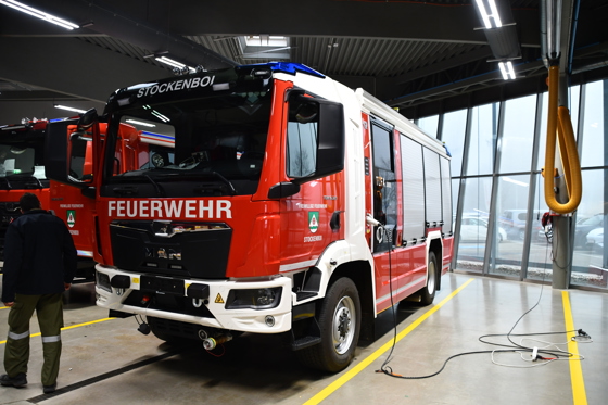 am 05. M&auml;rz 2026 war es soweit - FF Stockenboi konnte ihr neues Fahrzeug - TLFA 3000 - in Empfang nehmen