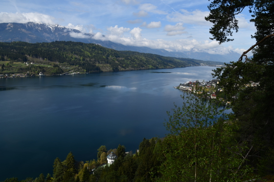 hier hat man einen herrlichen Ausblick auf den See