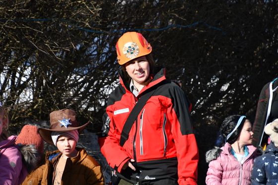 Leiterin des Naturparkkindergarten: Caroline Granitzer