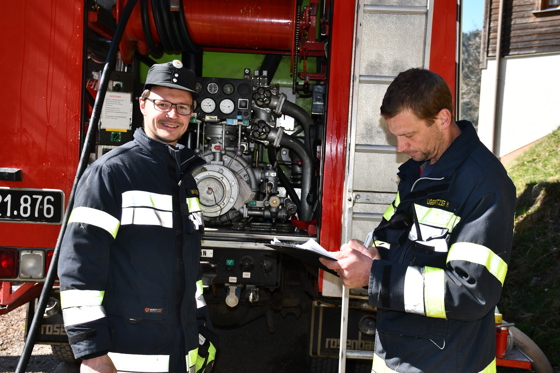 am Brandherd FF Stockenboi
